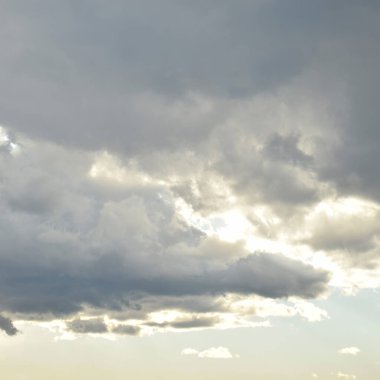 Farklı gökyüzünün güzel kolajı 