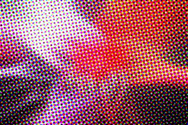 Yağmurlu bir gün ya da sulu renk gibi renkli bir arkaplan. Hareket, iplik, huzur...