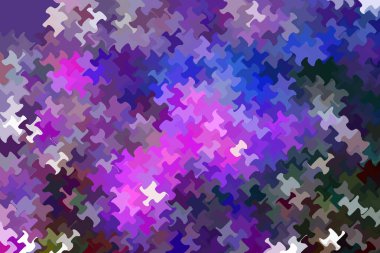 Yağmurlu bir gün ya da sulu renk gibi renkli bir arkaplan. Hareket, iplik, huzur...