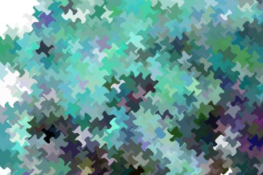 Yağmurlu bir gün ya da sulu renk gibi renkli bir arkaplan. Hareket, bulanıklık, şehir yoğunluğu...