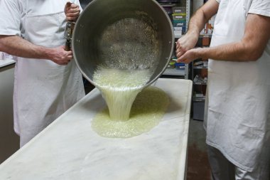 Geleneksel şekerlemeler ve şekerlemeler elde yapılır. boş kopyalama alanı