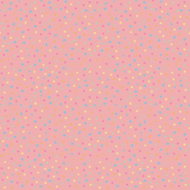 Konfeti tatlı şeker noktaları pastel renklerde kusursuz desenli arka plana bayılır..