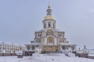 Duyuru Katedrali, kutsal Trinity söyle, büyük melek-Diveevo rahibe manastırı. Diveevo, Rusya Federasyonu