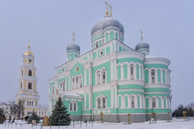Trinity Katedrali kutsal Trinity St. söyle, büyük melek-Diveyevo manastır. Diveevo, Rusya Federasyonu