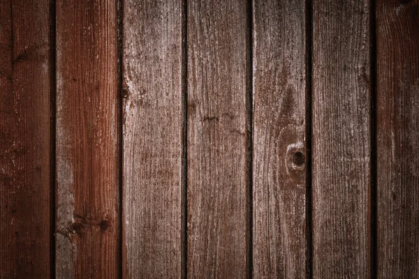 Fond en bois brun foncé avec de vieilles planches peintes — Photo