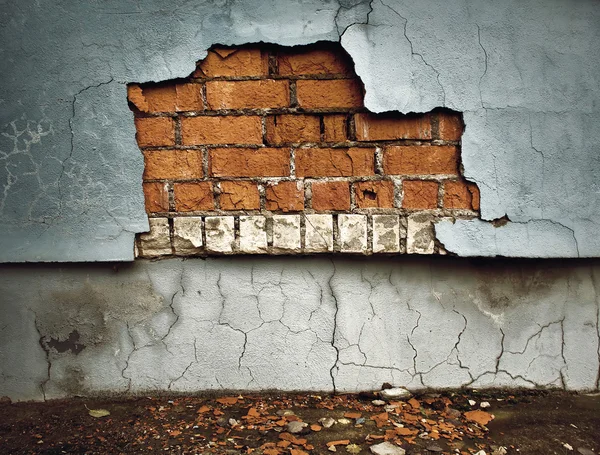 Old broken wall — Stock Image Old broken wall Royalty Free Stock Images