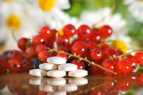 Vitamine tabletten — Stockfoto