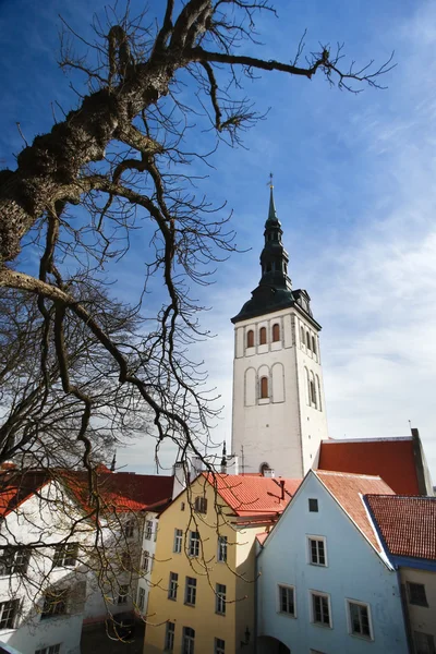 Szent Miklós templom-Old Town városában — Stock Fotó