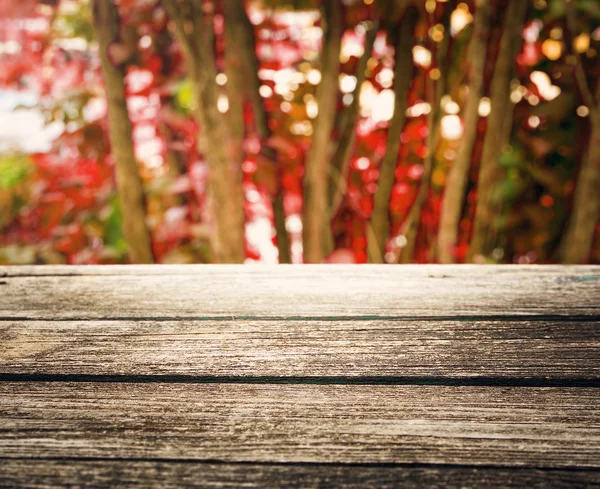 Дерев'яні дошки на відкритому повітрі — стокове фото