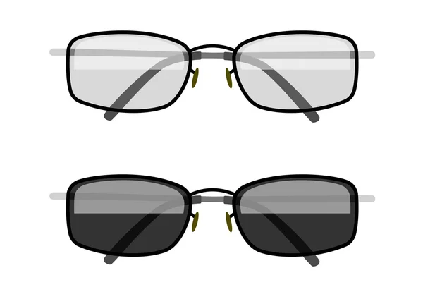 Sun-protection glasses — Stock Vector