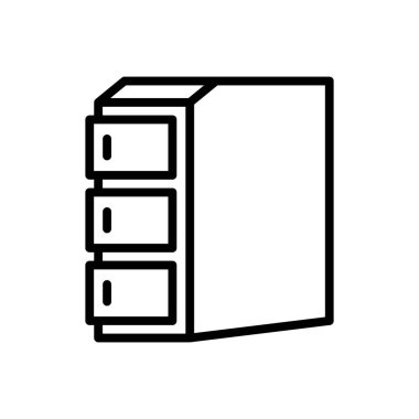 Kazan ısısı katı yakıt sağlar. Beyaz arkaplanda izole edilmiş basit bir biçimdeki vektör işareti