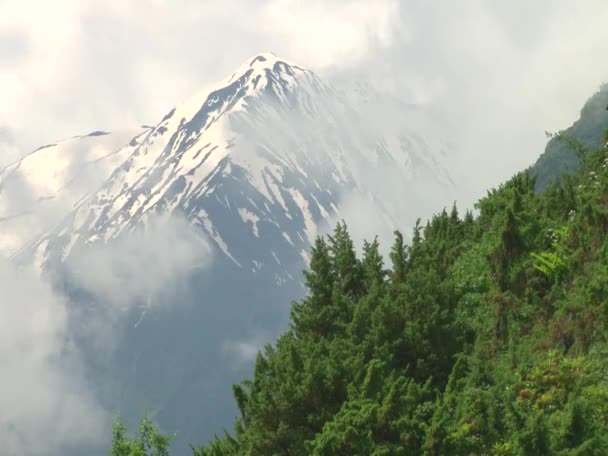 Gargantas de montaña Kurtat — Vídeos de Stock