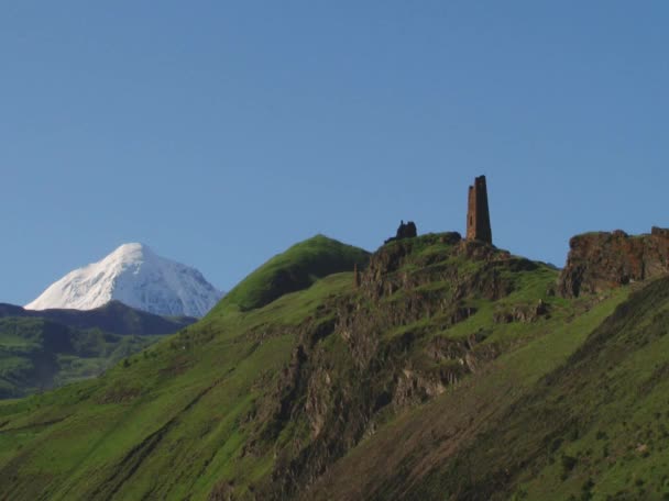 Medieval highland settlements — Stock Video