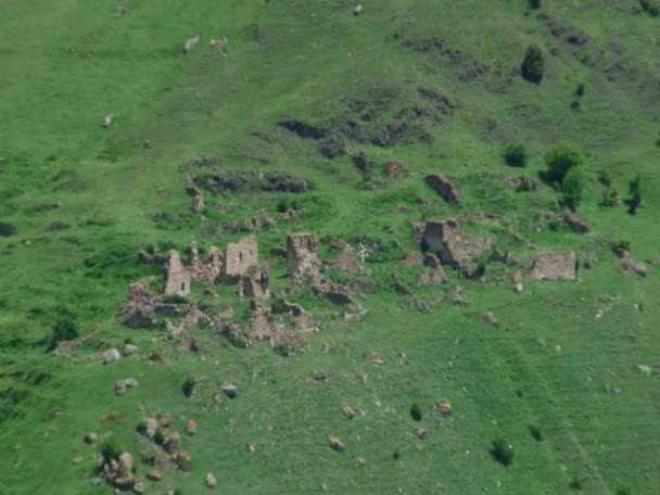 Middeleeuwse Schotse Hooglanden nederzettingen — Stockvideo