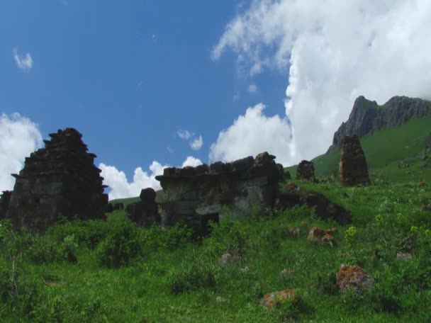 中世纪的高地定居点 — 图库视频影像