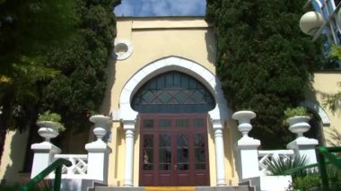 Karadeniz üzerinde Sochi şehir manzaraları
