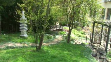 Japon Bahçe Botanik Bahçesi içinde üzerinde Panorama