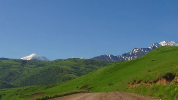 自然和风景的山区三峡 — 图库视频影像