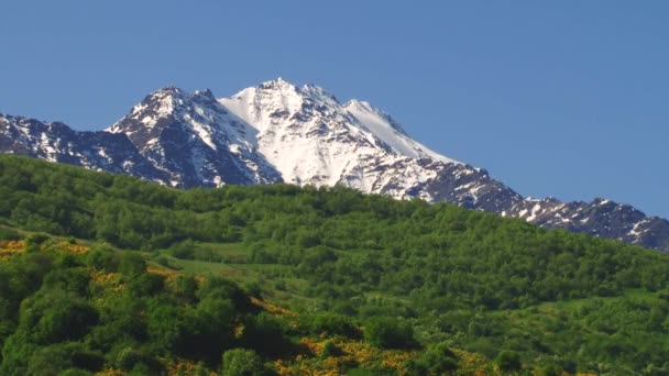 Natuur en landschap bergachtige kloven — Stockvideo