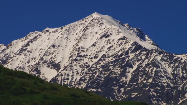 Doğa ve manzara dağlık gorges — Stok video