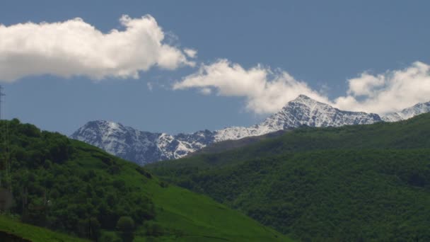 自然和风景的山区三峡 — 图库视频影像