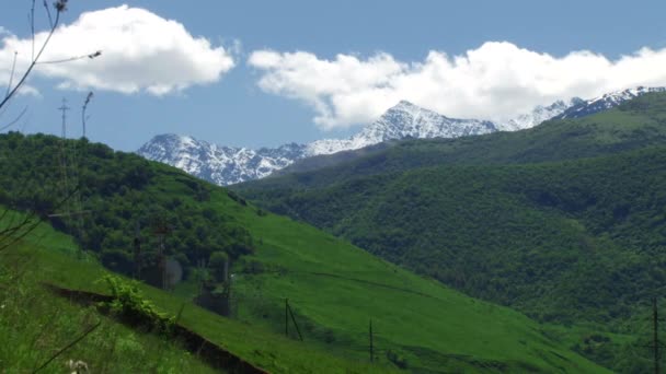 Doğa ve manzara dağlık gorges — Stok video