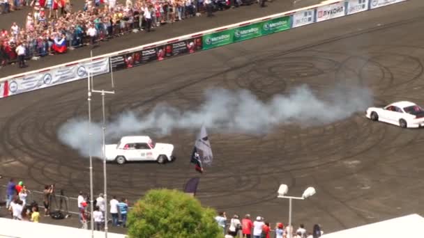 Festival de coches "Fórmula 1 " — Vídeo de stock