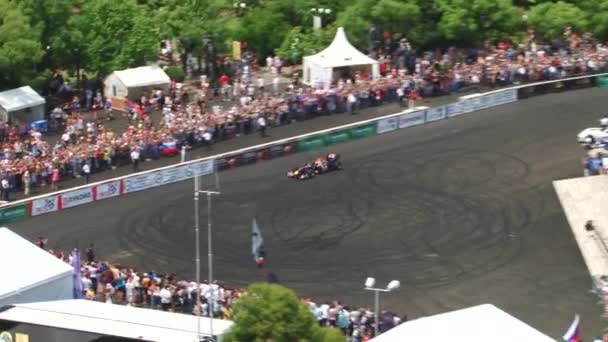 Festival do carro "Fórmula 1 " — Vídeo de Stock