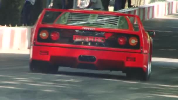 Festival do carro "Fórmula 1 " — Vídeo de Stock