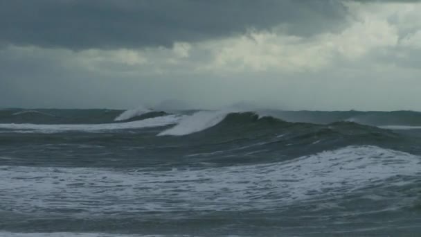 Tormenta de verano en el Mar Negro — Vídeos de Stock