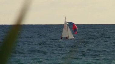 Karadeniz manzara Sochi şehir yakınındaki