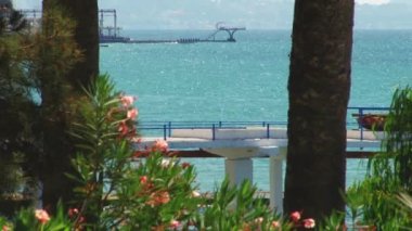 Beach tatil günlerinde, Karadeniz resort şehir Sochi