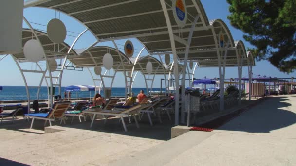 Vacanza al mare a Sochi — Video Stock