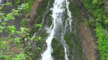 Kuzey Osetya'da Kurtat Gorge. Kanyon.