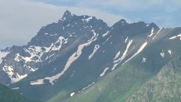 Tipos y atracciones Gargantas Kurtat de Osetia del Norte-Alania, Rusia, el Cáucaso . — Vídeos de Stock