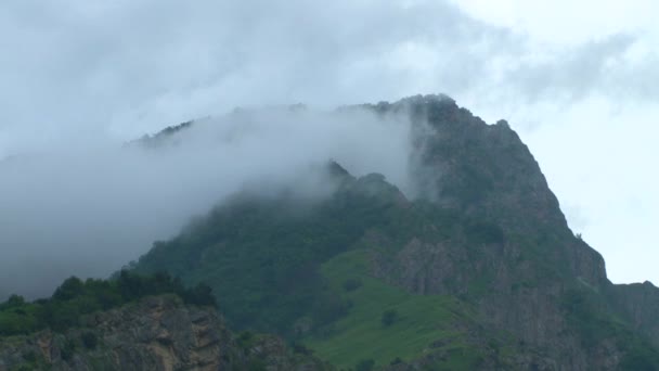 Types et attractions Gorges du Kurtat d'Ossétie du Nord-Alanie, Russie, Caucase . — Video