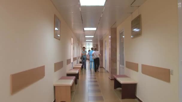 Медицинский центр в городе Сочи, Россия — стоковое видео