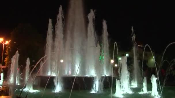 Yaz akşamları Lazarevskoye, Sochi, Rusya Federasyonu — Stok video