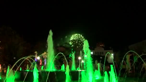 Sommerabend in lazarevskoye, Sotschi, Russland — Stockvideo