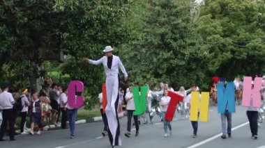 Festival karnaval'in şehir adını Sochi, Rusya Federasyonu