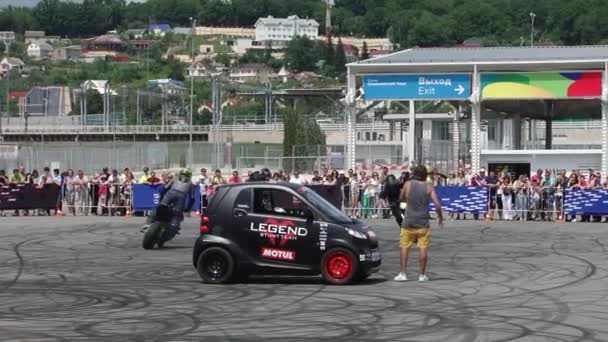 31 de mayo de 2015 en el Parque Olímpico de Sochi, Rusia — Vídeo de stock