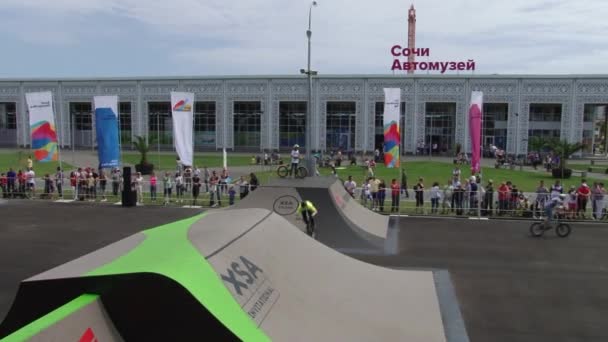 31 de mayo de 2015 en el Parque Olímpico de Sochi, Rusia — Vídeo de stock