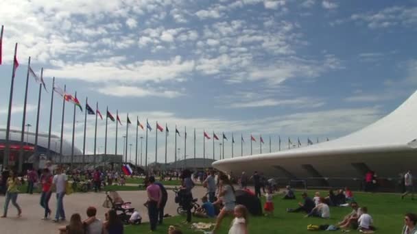 31 maj 2015 i Olympic Park i Sochi, Ryssland — Stockvideo