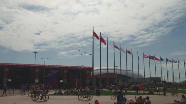 31 maj 2015 i Olympic Park i Sochi, Ryssland — Stockvideo