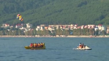 Karadeniz Köyü yaz tatili. Lazarevskoye dağlar. Sochi.