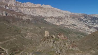 Doğa Kurtat Gorge Kuzey Osetya'da, Kafkasya, Rusya Federasyonu.