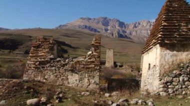 Doğa Kurtat Gorge Kuzey Osetya'da, Kafkasya, Rusya Federasyonu.