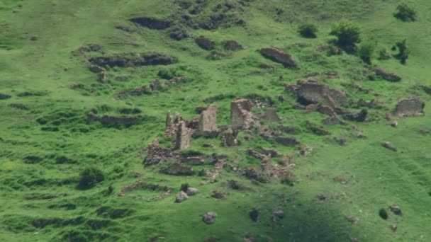 Kurtat Gorge Kuzey Osetya-Alanya, Kafkasya, Rusya — Stok video