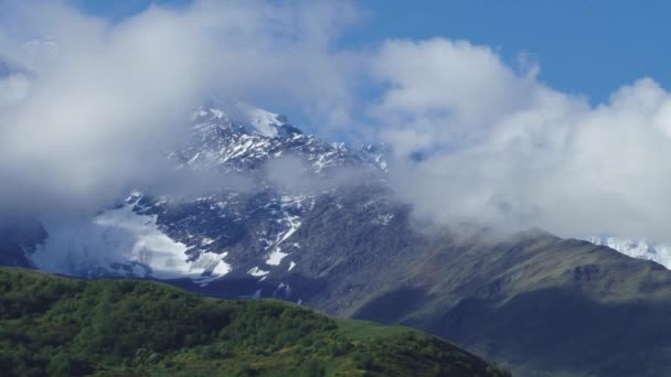 Nature Kurtat Gorge in North Ossetia, Caucasus, Russia. — Stock Video