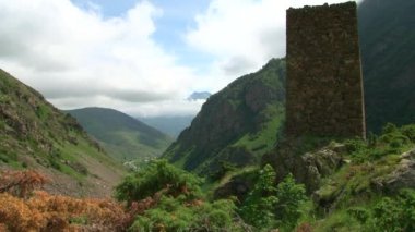 Doğa Kurtat Gorge Kuzey Osetya'da, Kafkasya, Rusya Federasyonu.